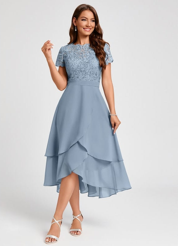 Robe Chic Bleu Cascade - gallery 1