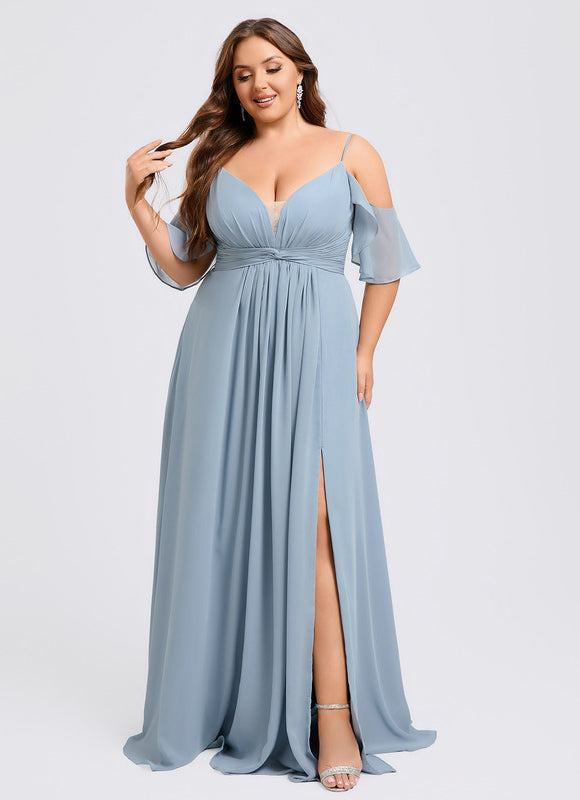 Robe Chic Fluide Ciel - gallery 9