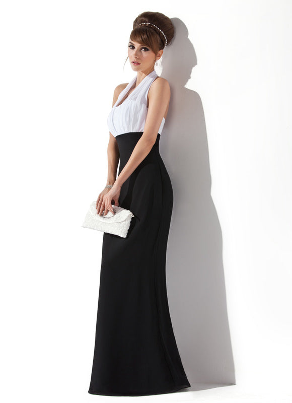 Robe Chic Bicolore Élégante - gallery 3