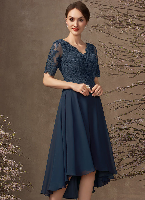Robe Chic Émeraude Dentelle - gallery 4