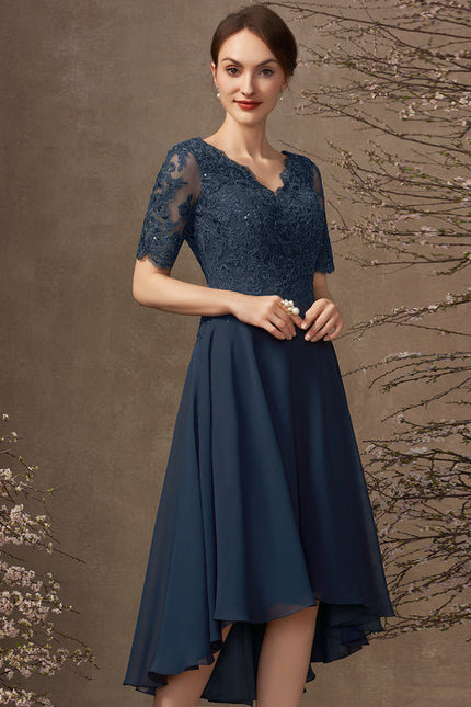 Robe Chic Émeraude Dentelle - gallery 4