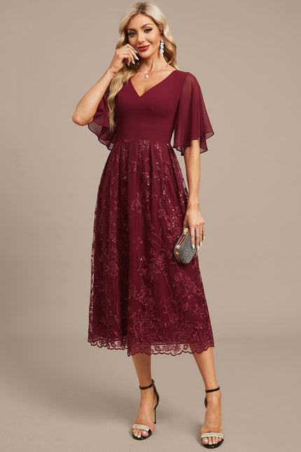Robe Chic Émeraude Fluide - gallery 3
