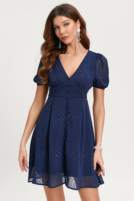 Robe Chic Courte Marine - gallery 6