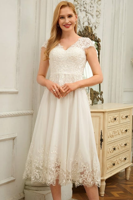 Robe Chic Dentelle Éclatante - gallery 2