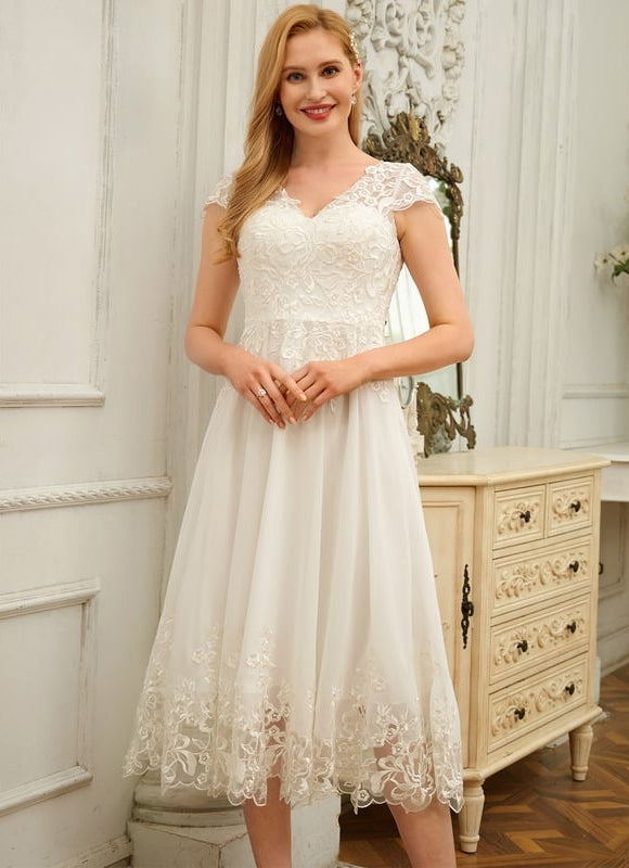 Robe Chic Dentelle Éclatante - gallery 2