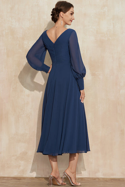 Robe Chic Chiffon Marine - gallery 6
