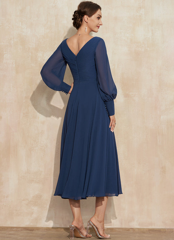 Robe Chic Chiffon Marine - gallery 6