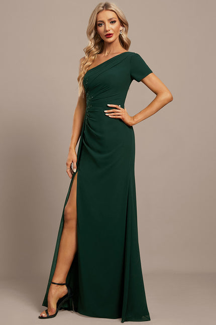 Robe Chic Émeraude Élégante - gallery 3