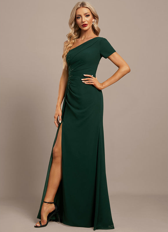 Robe Chic Émeraude Élégante - gallery 3