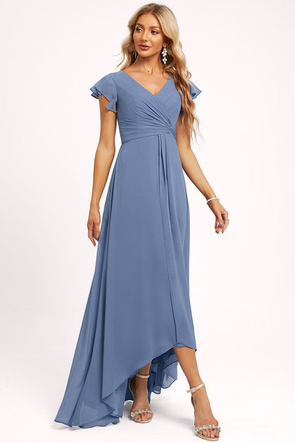 Robe Chic Fluide Bleu Nuit - gallery 3
