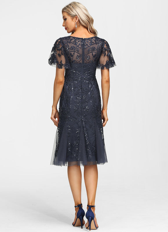 Robe Chic Éclat Marine - gallery 3
