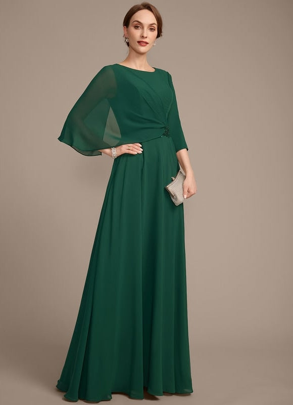 Robe Chic Mousseline Nuit - gallery 4