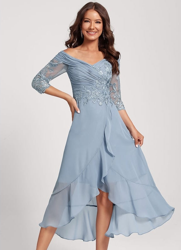 Robe Chic Asymétrique Éclatante