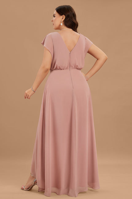 Robe Chic Mousseline Asymétrique - gallery 5