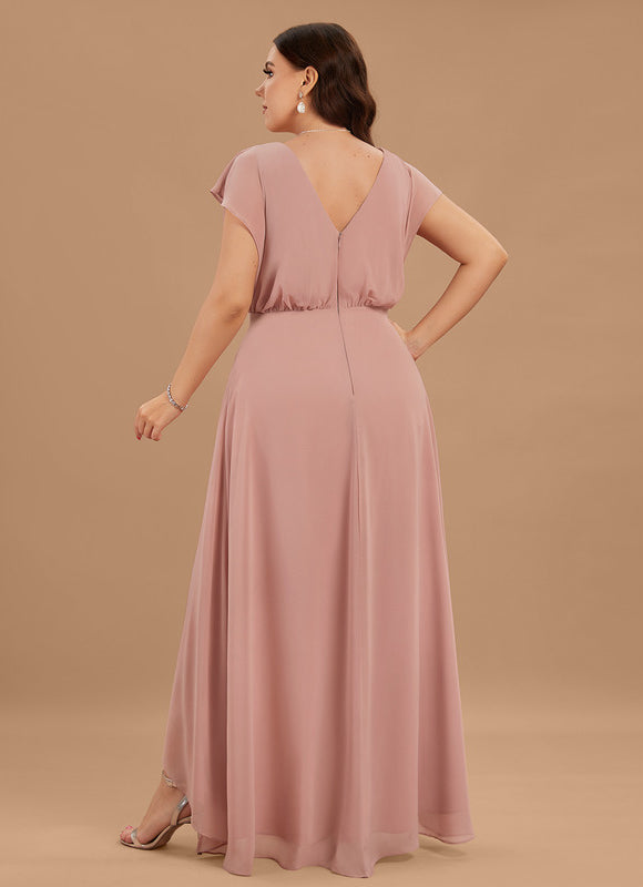 Robe Chic Mousseline Asymétrique - gallery 5