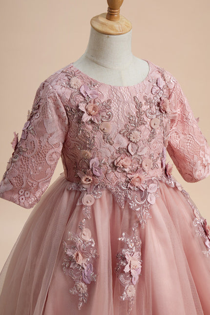 Robe Chic Tulle Rose 3D - gallery 3