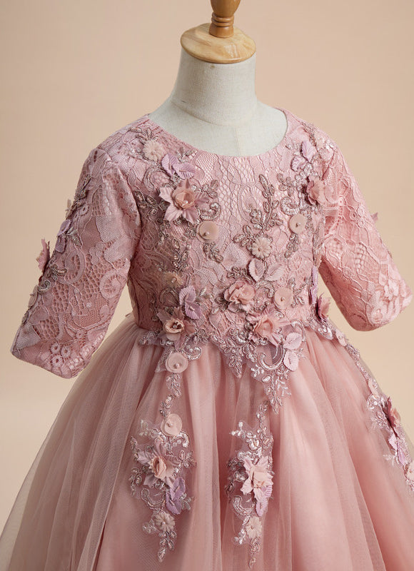 Robe Chic Tulle Rose 3D - gallery 3