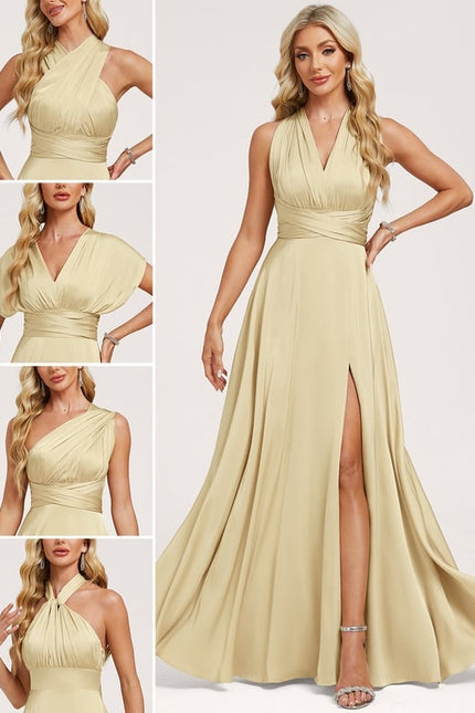 Robe Chic Satin Sable