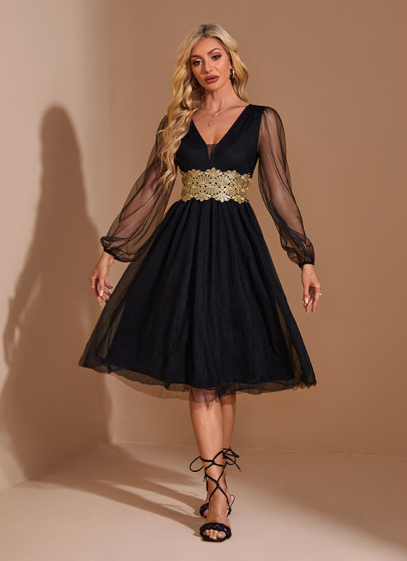 Robe Chic Tulle Élégante