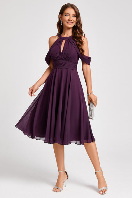 Robe Chic Éclat Violet - gallery 2