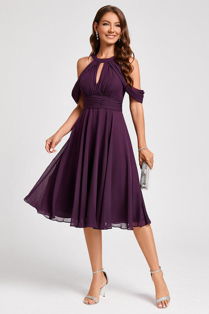 Robe Chic Éclat Violet - gallery 2