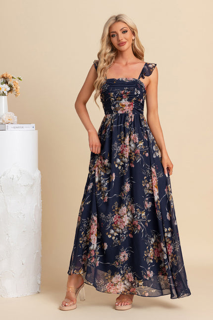 Robe Longue Chic Fleurie - gallery 6