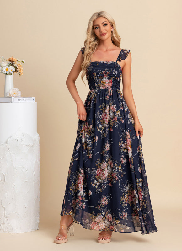 Robe Longue Chic Fleurie - gallery 6