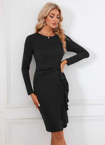 Robe Chic Élégance Sombre