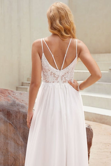 Robe Blanche Plage Chic - gallery 4