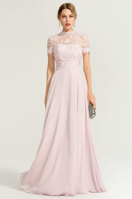 Robe Chic Élégance Rosée Légère