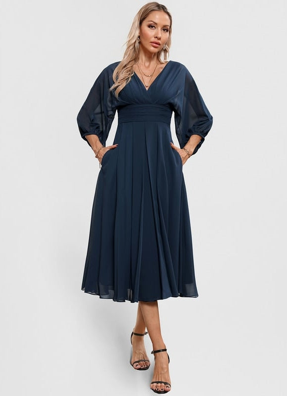 Robe Chic À Volants Florale - gallery 3