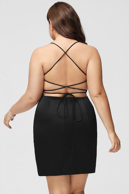 Robe Chic Satinée Ajustée - gallery 7