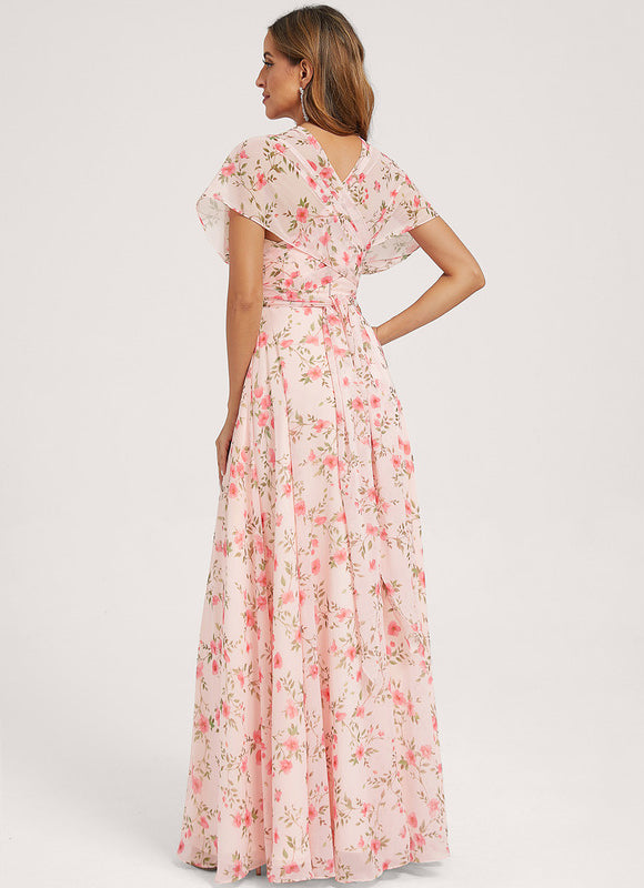 Robe Chic Bordeaux Fluide - gallery 9