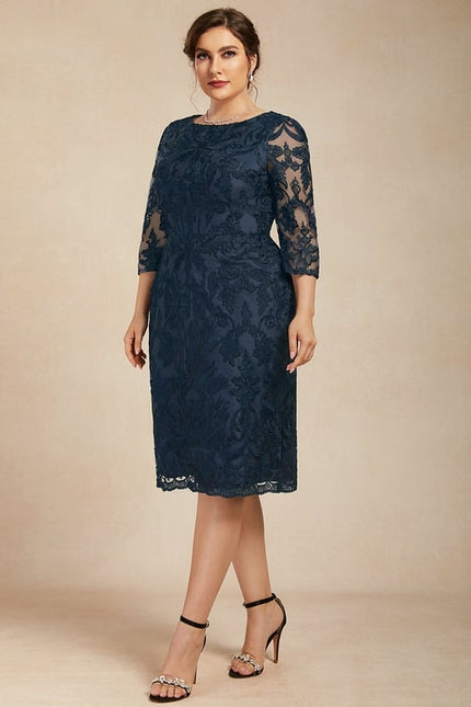 Robe Chic Écru Dentelle - gallery 8