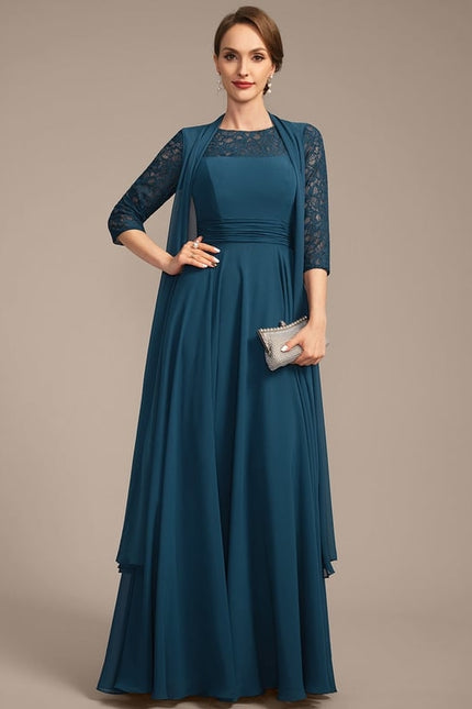 Robe Chic Bleu Majestueux