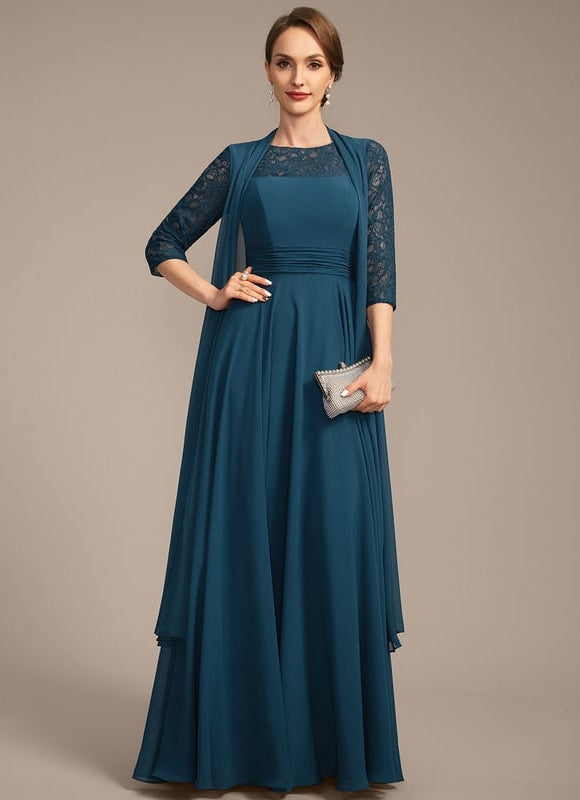 Robe Chic Bleu Majestueux