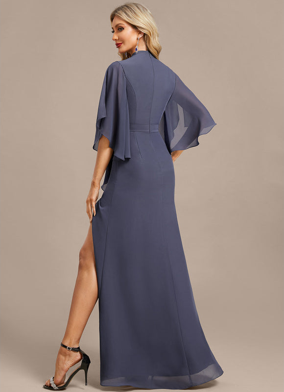 Robe Chic Fluide Drapée - gallery 6