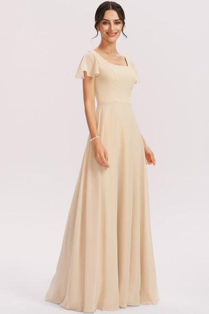 Robe Chic Longue Verte Raffinée - gallery 3