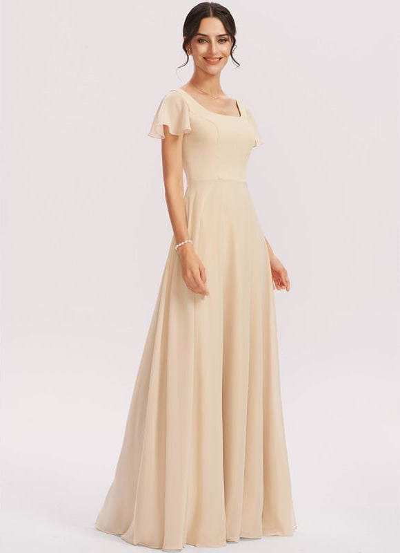 Robe Chic Longue Verte Raffinée - gallery 3