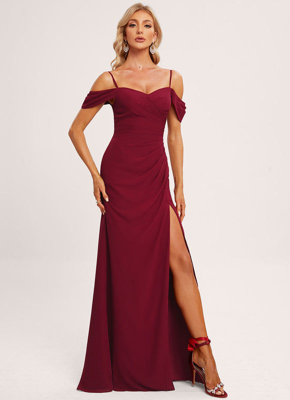 Robe Chic Épaule Dégagée - gallery 3