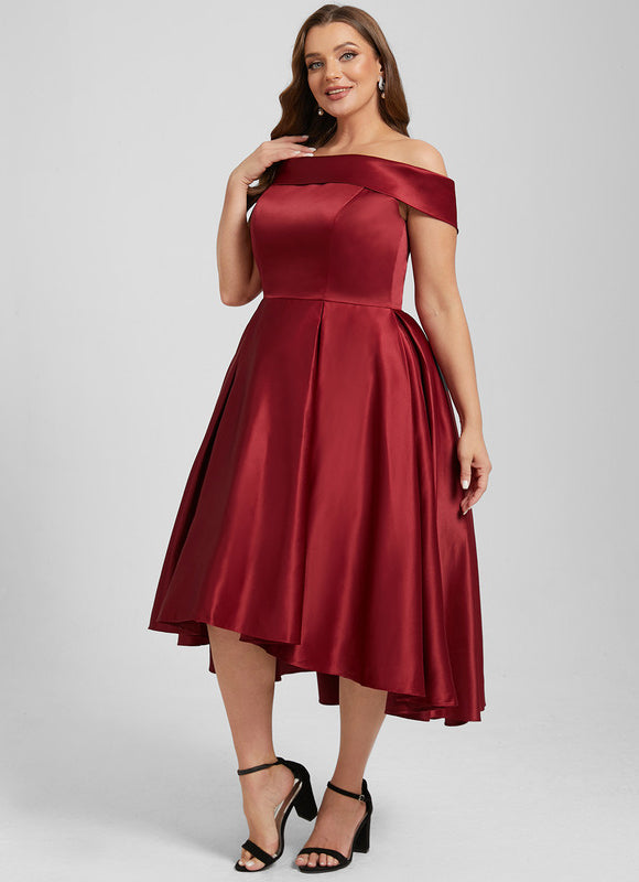 Robe Chic Bordeaux Élégance - gallery 8