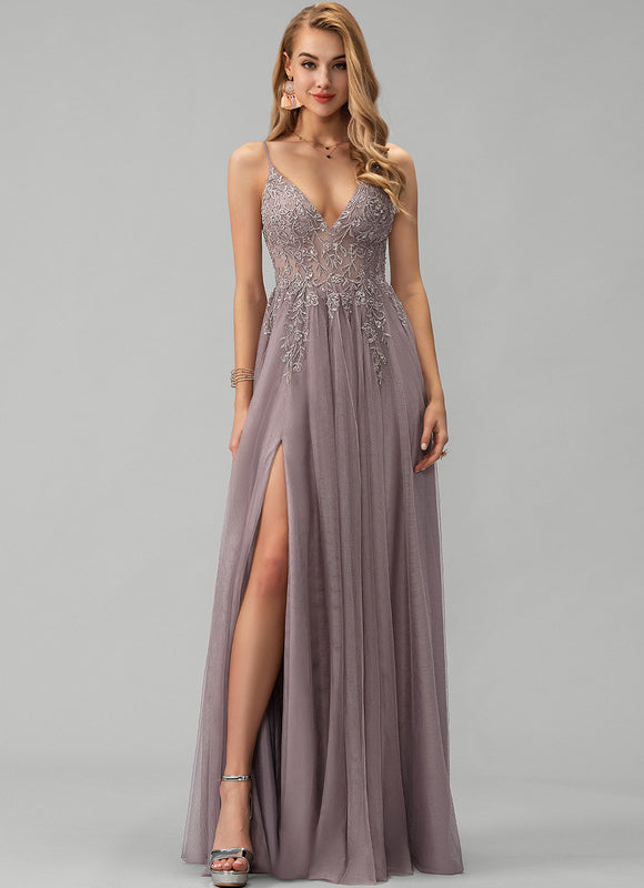 Robe Chic Élégance Tulle Sophistiquée - gallery 3