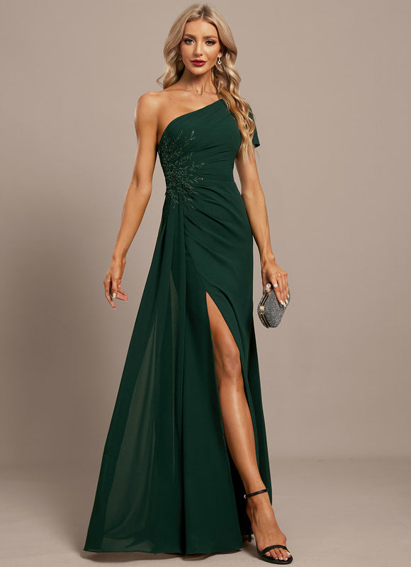 Robe Chic Émeraude Élégante - gallery 4