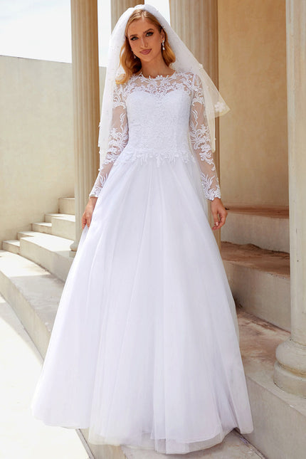 Robe Mariee Boheme Chic Dentelle - gallery 1