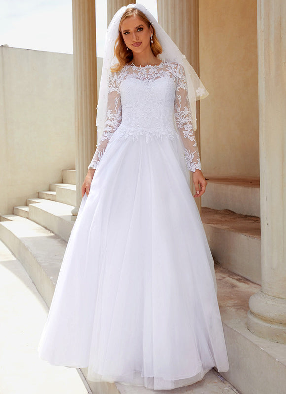 Robe Mariee Boheme Chic Dentelle - gallery 1