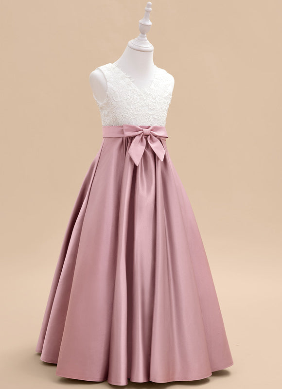 Robe Chic Satinée Enfant - gallery 2