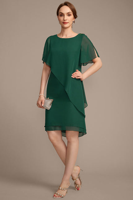 Robe Chic Émeraude Légère