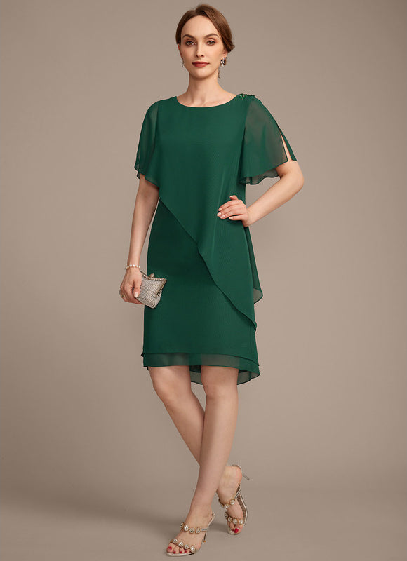 Robe Chic Émeraude Légère
