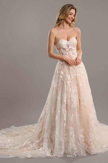 Robe Mi Longue Chic Pour Mariage - gallery 1