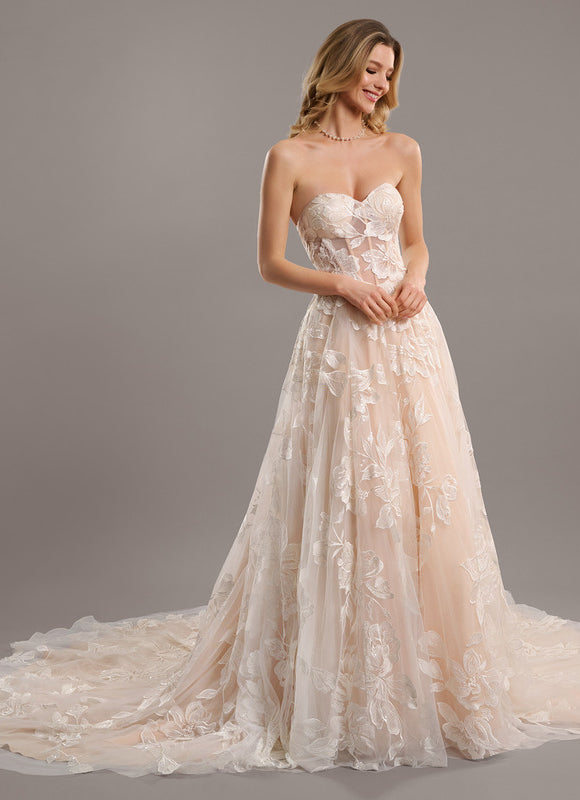 Robe Mi Longue Chic Pour Mariage - gallery 1